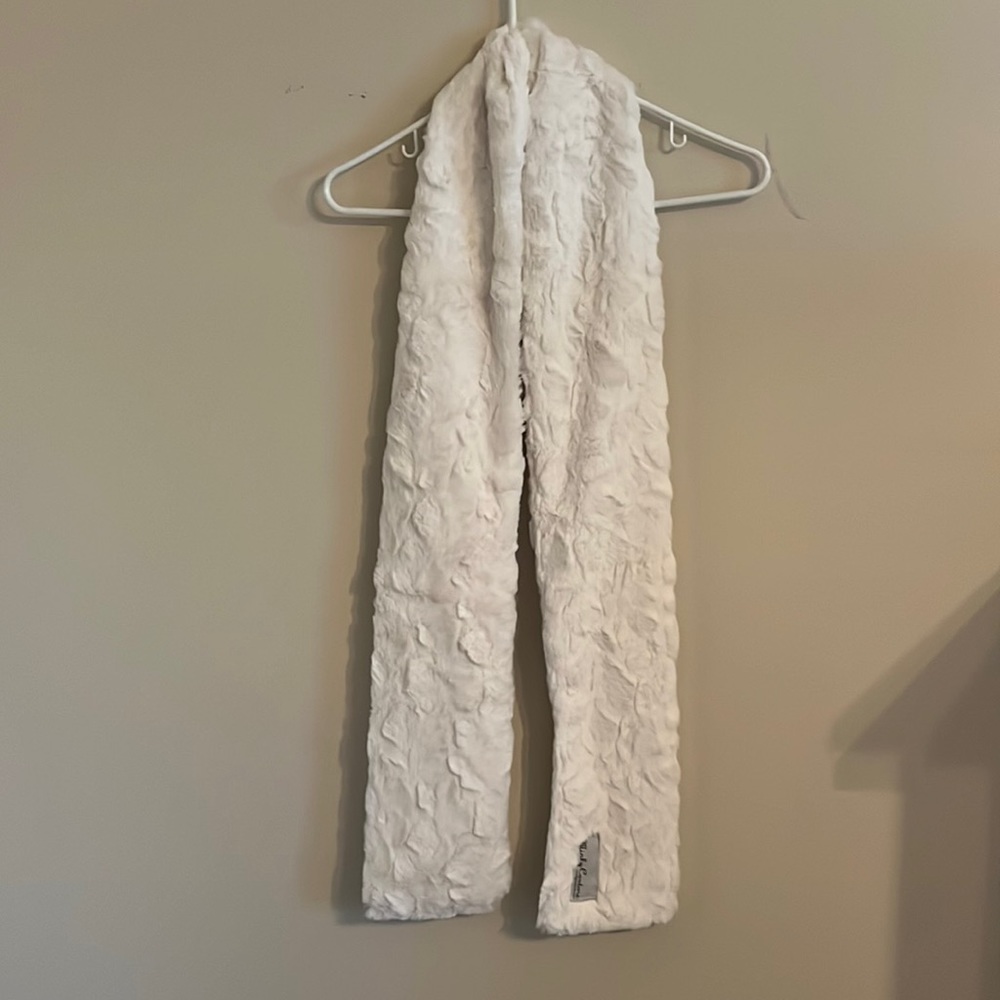 Minky couture scarf